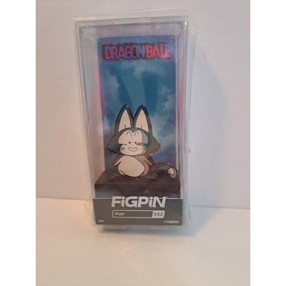 NEW FiGPiN Enamel Pin #552 DragonBall Puar Collector Acrylic Case Action - Picture 5 of 5